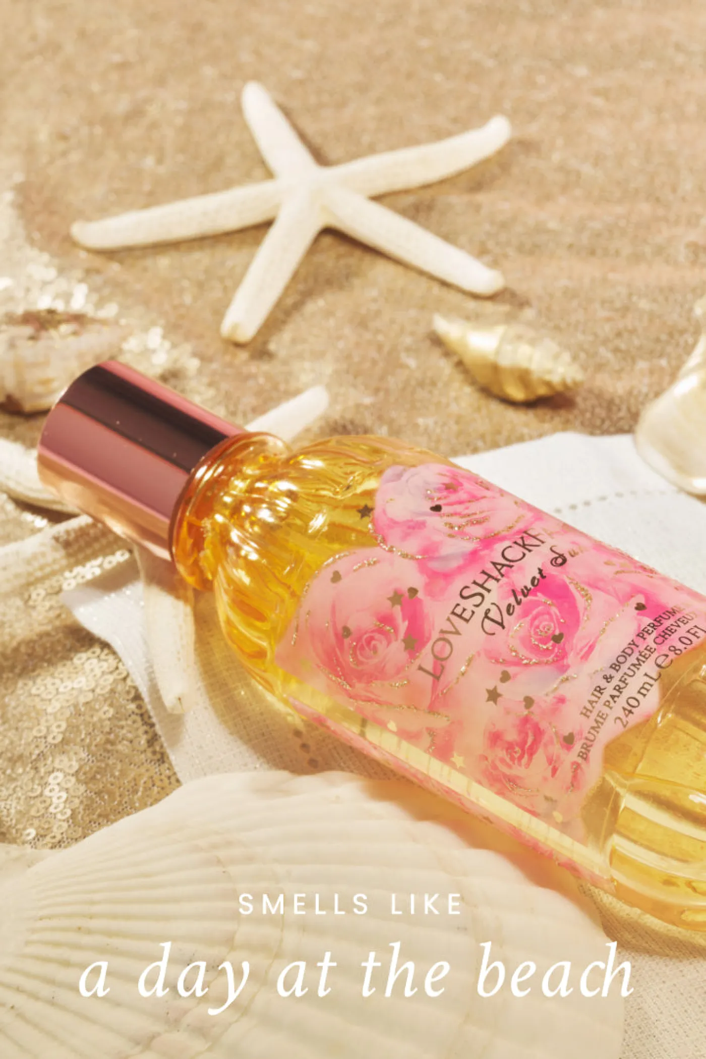 Velvet Sun Hair & Body Perfume Mist with Coconut Water