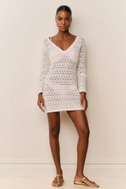 Vespa Crochet Mini Cover-Up Dress