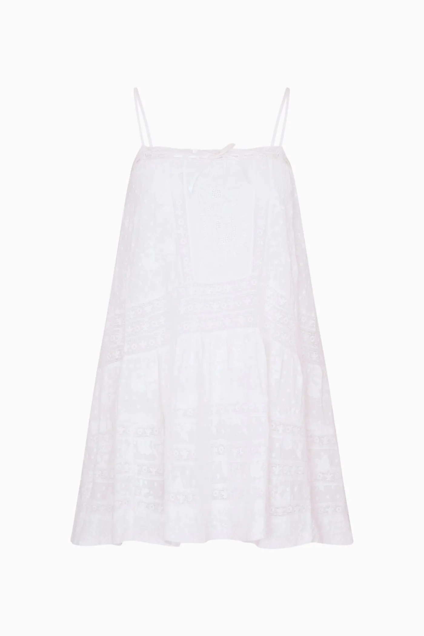 Vionett Cotton Victorian Mini Dress