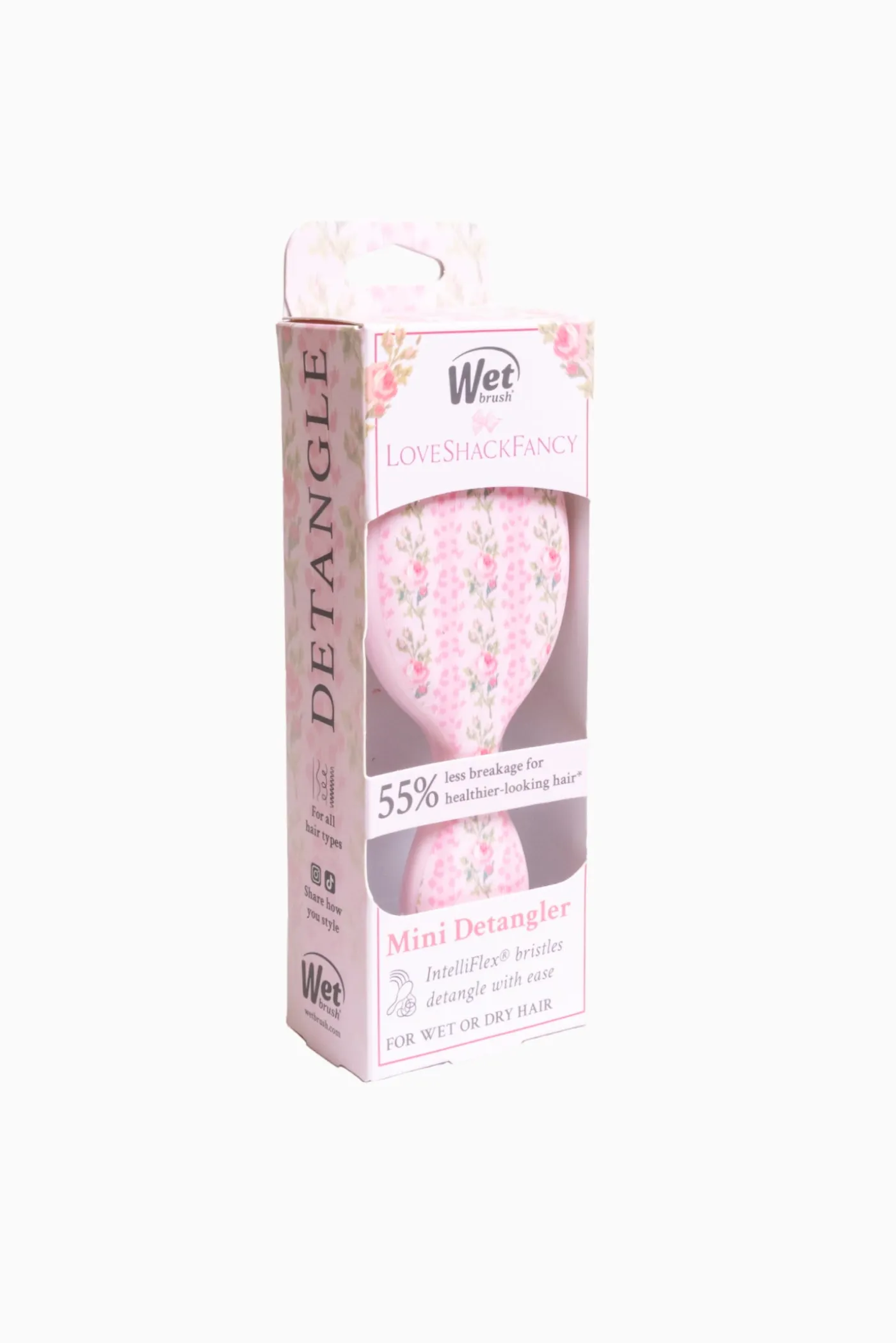 Wet Brush x Love Shack Fancy Mini Detangler - Blooming Heirloom