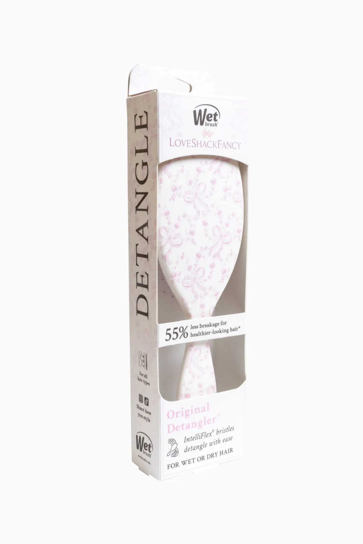 Wet Brush x Love Shack Fancy Original Detangler - Coquette Bow
