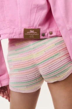 Windly Cotton Crochet Shorts