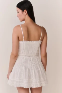 Zirelle Cotton Victorian Mini Dress