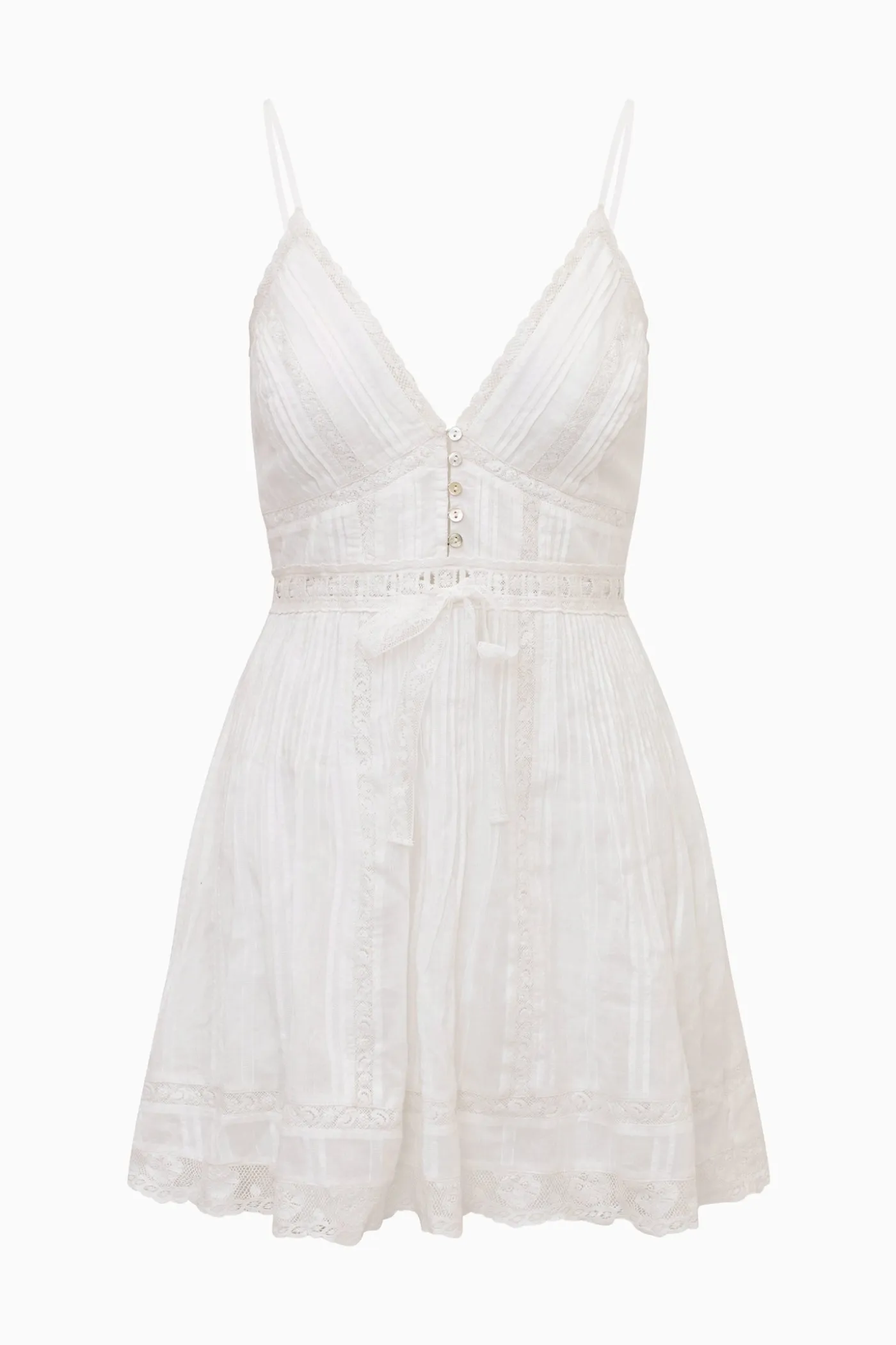 Zirelle Cotton Victorian Mini Dress