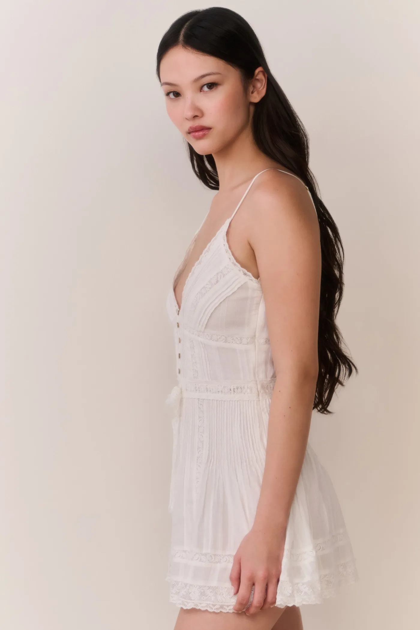 Zirelle Cotton Victorian Mini Dress