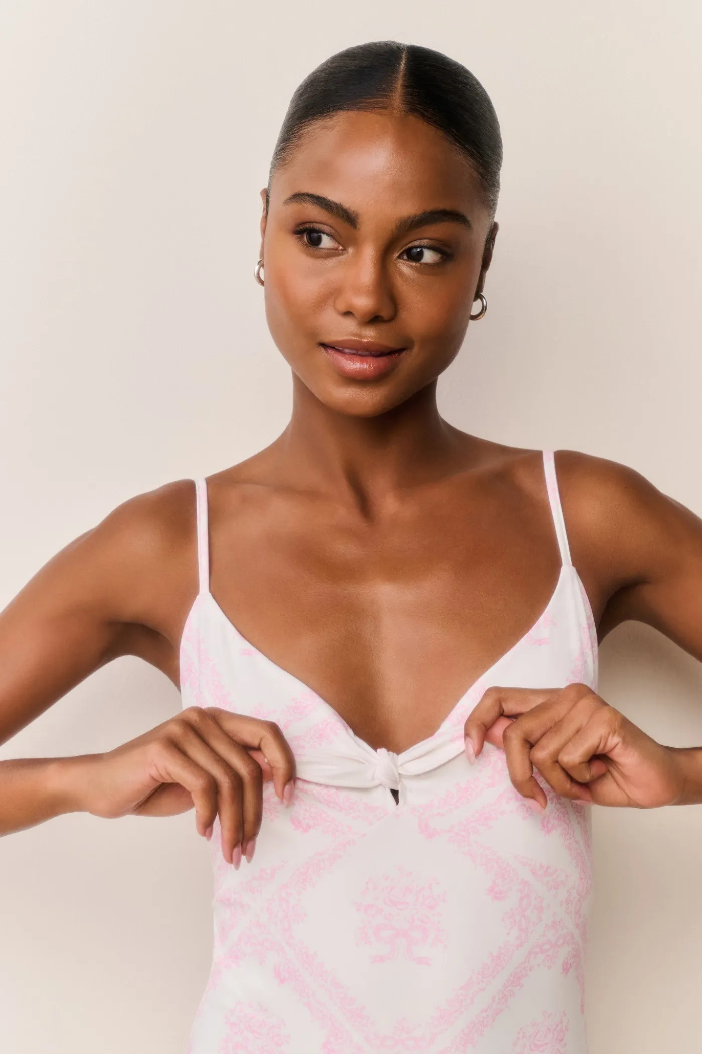 Zyra One-Piece Toile Print Swimsuit