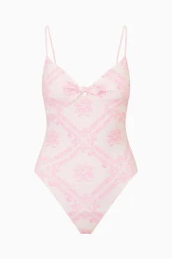 Zyra One-Piece Toile Print Swimsuit